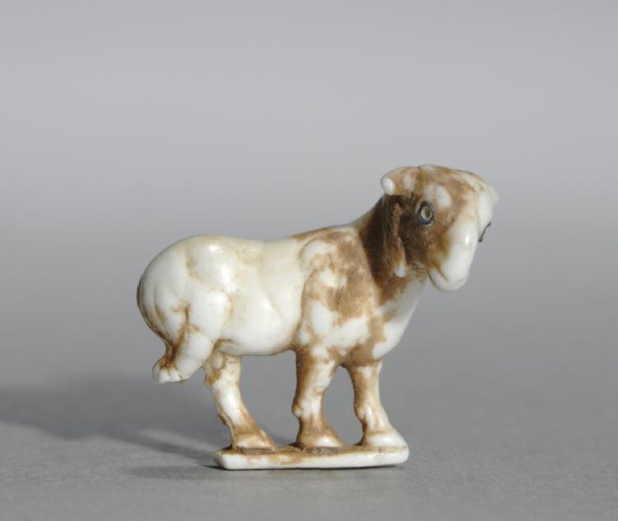 Sumerian — Striding Goat — Sumerian, Iraq, c. 3200–3000 BCE