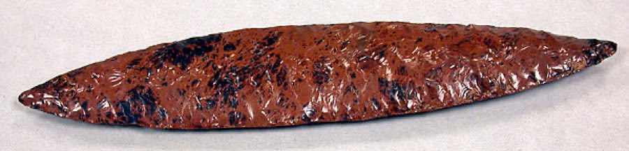 Obsidian prismatic blade — Obsidian Blade — Mexico (?), before 16th century