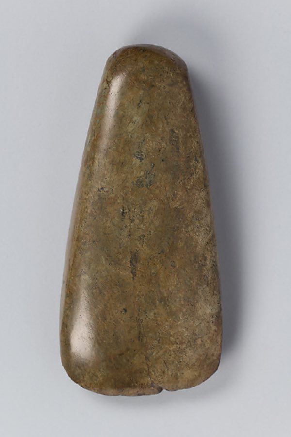Polished stone axe — Polished Stone Axe (Masei sekifu) — Japan